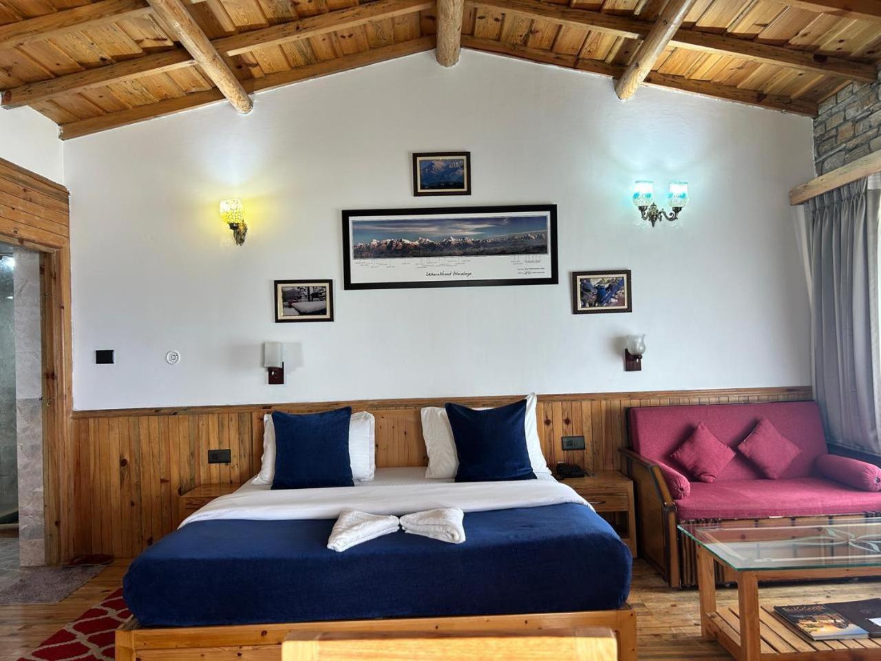 Kasar Himalaya Holiday Resort, Binsar Rd Almora Ngoại thất bức ảnh